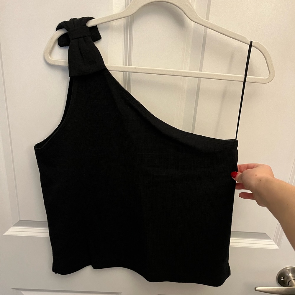 J. Crew one shoulder tank